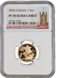 2024 GOLD PROOF SOVEREIGN  NGC PF 70