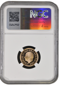 2024 GOLD PROOF HALF SOVEREIGN NGC PF 70