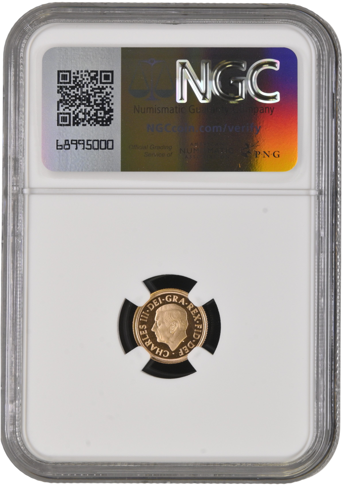 2024 GOLD PROOF QUARTER SOVEREIGN PF 69 ULTRA CAMEO NGC