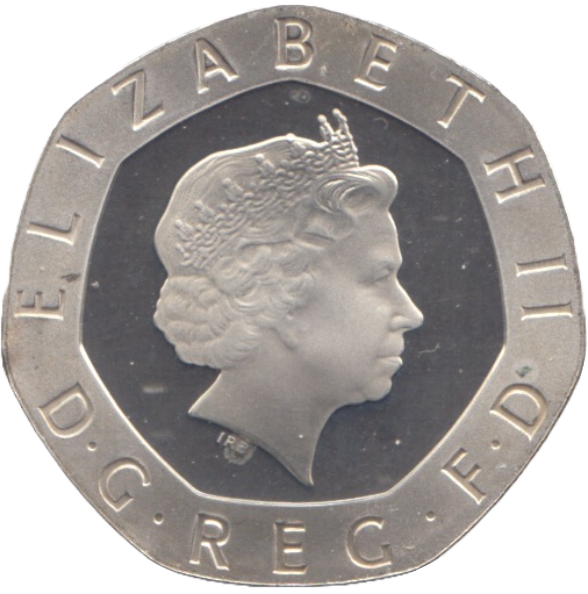 2000 SILVER PROOF TWENTY PENCE