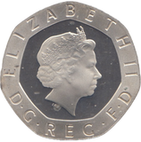 2000 SILVER PROOF TWENTY PENCE