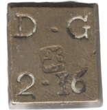 1830 BRITISH GOLD SCALE WEIGHT
