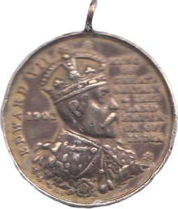 1902 KING EDWARD VII CORONATION MEDALLION