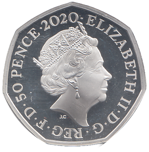2020 SILVER PROOF DIVERSITY FIFTY PENCE UNITED KINGDOM