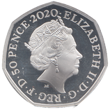 2020 SILVER PROOF DIVERSITY FIFTY PENCE UNITED KINGDOM