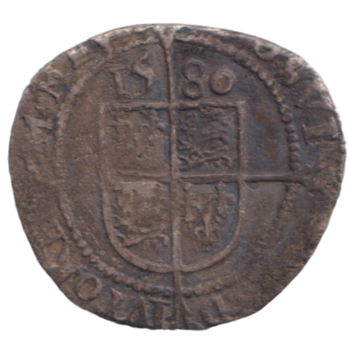 1580 THREEPENCE ELIZABETH I