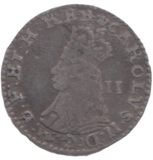 1660 CHARLES II MILLED TWOPENCE