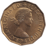 1959 THREEPENCE ( AUNC )