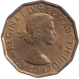 1965 THREEPENCE ( UNC )