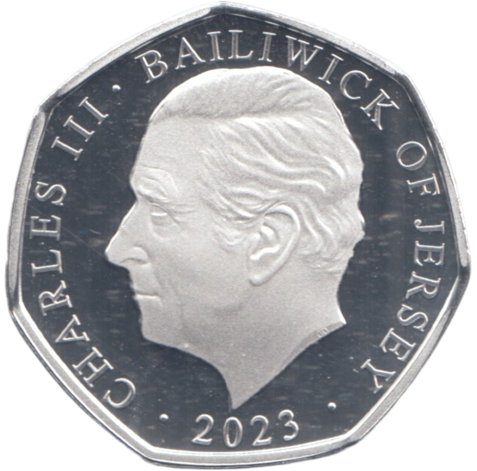 2023 SILVER PROOF 50 PENCE SANDRINGHAM HOUSE