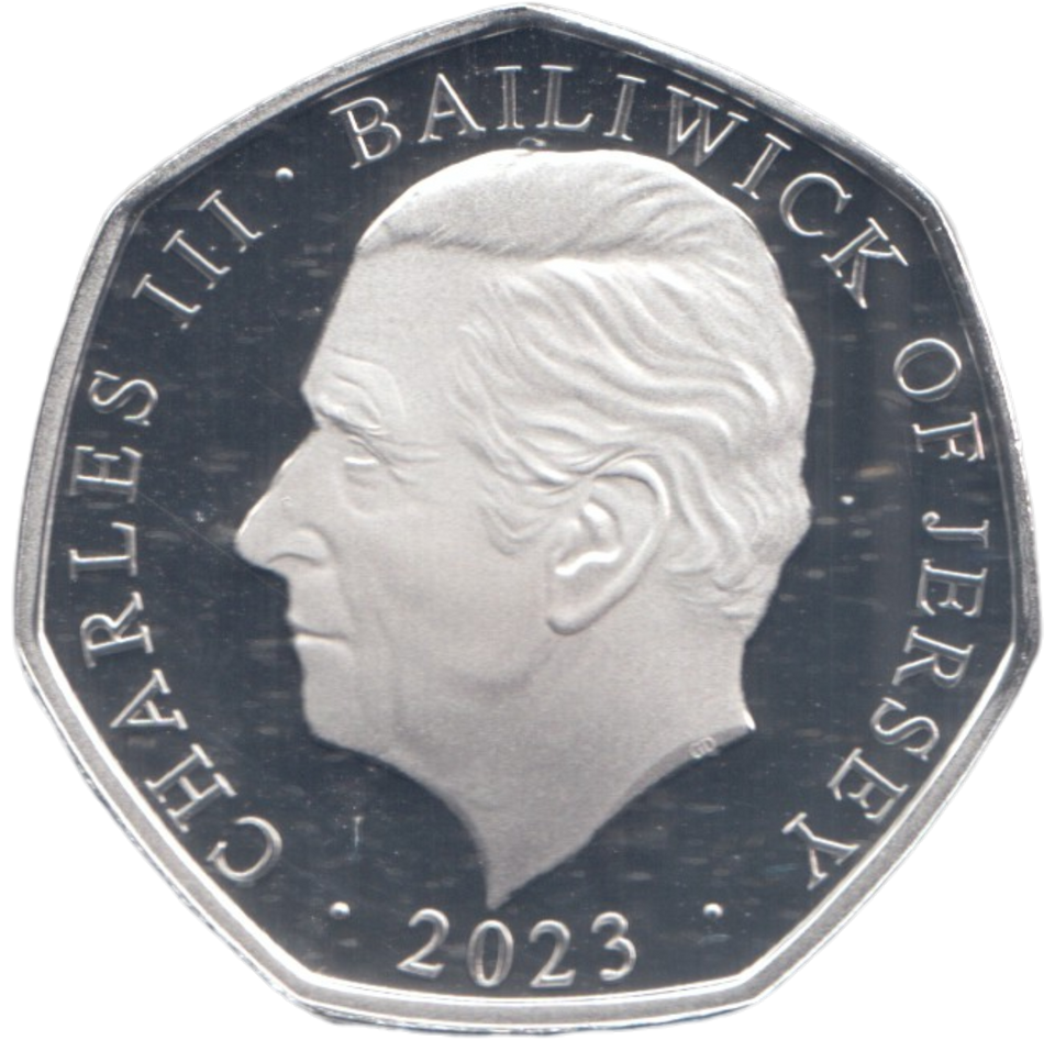 2023 SILVER PROOF 50 PENCE BALMORAL CASTLE