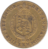 1801 GOLD HALF GUINEA ( VF )