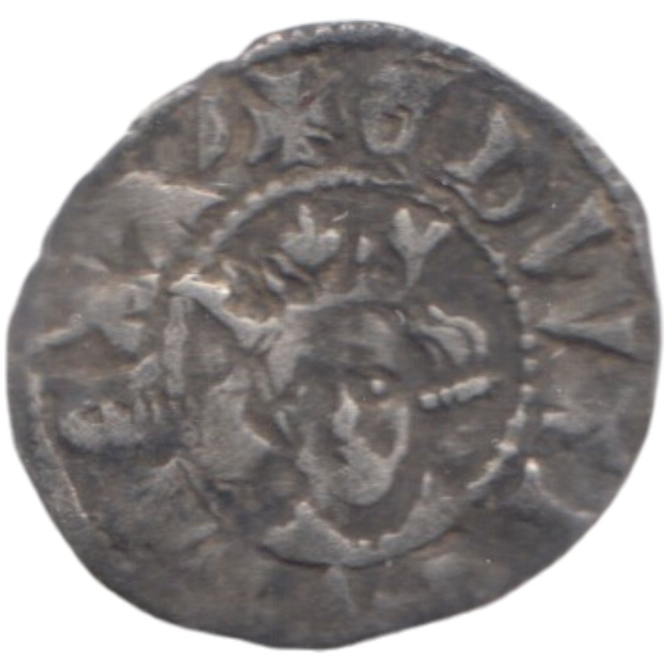 1279 EDWARD I LONDON HALF PENNY