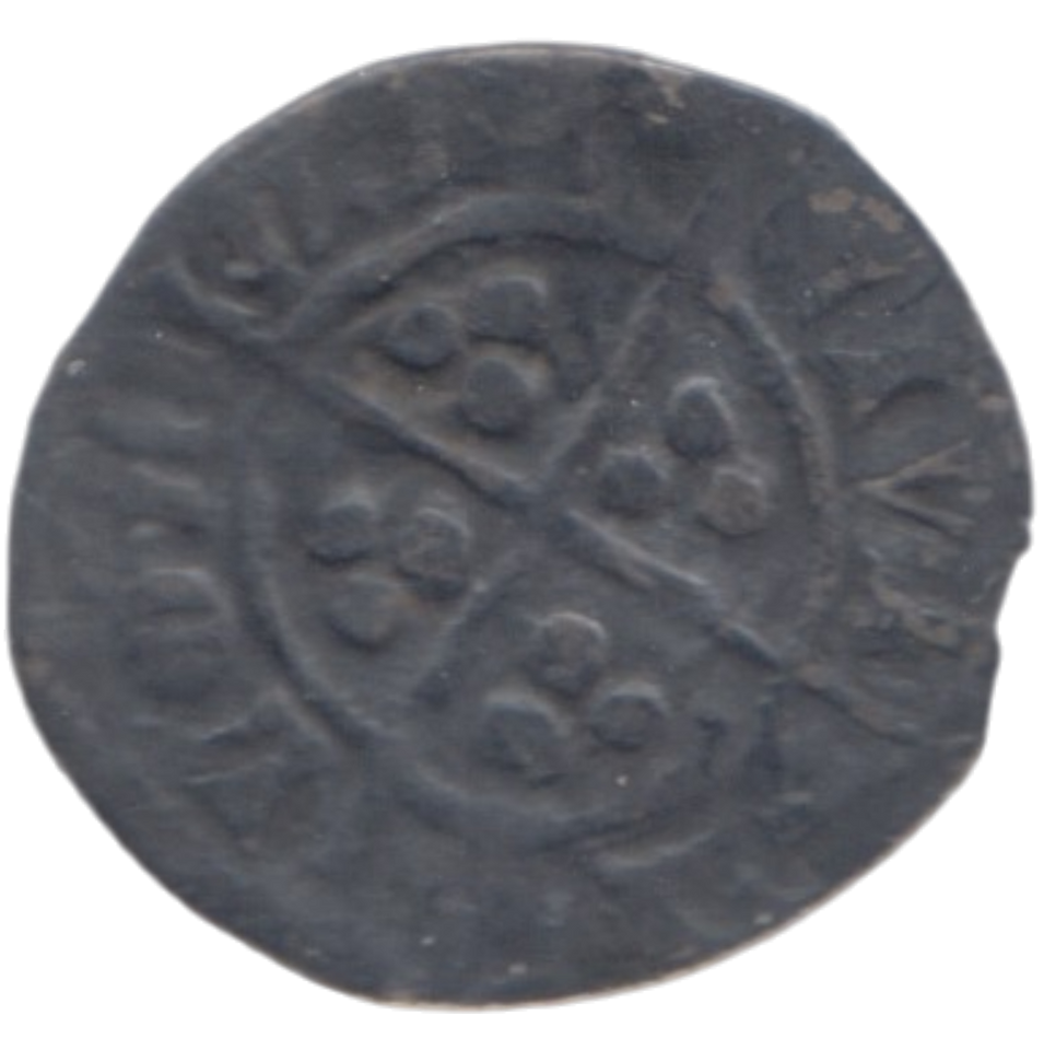 1279 EDWARD I CANTERBURY HALF PENNY