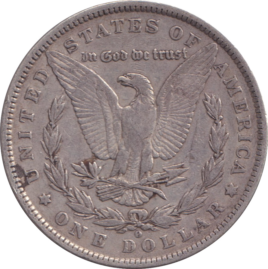 1887 SILVER ONE MORGAN DOLLAR USA