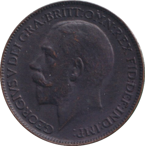 1914 FARTHING ( EF )