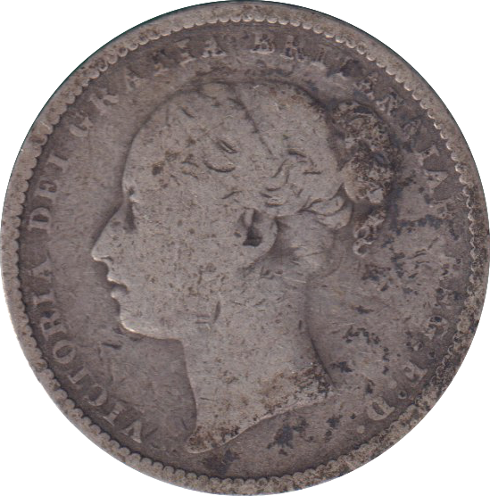 1883 SHILLING ( FINE )