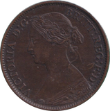 1861 FARTHING ( EF )