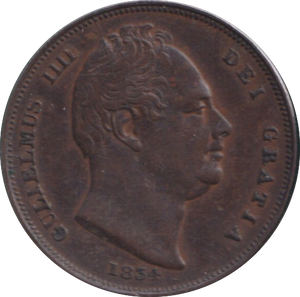 1834 FARTHING ( F )