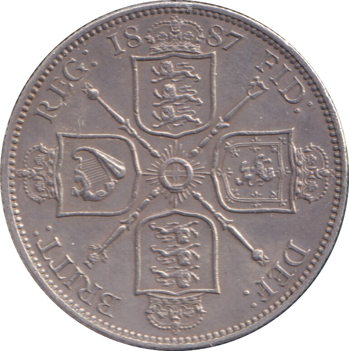 1887 FLORIN ( EF )