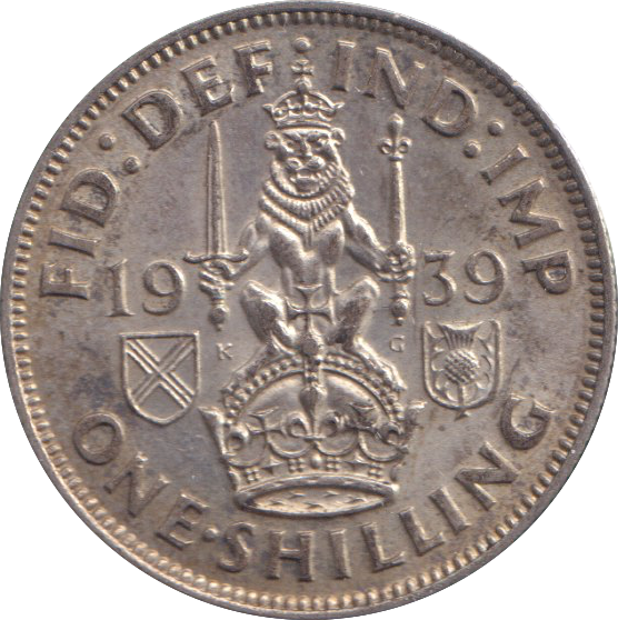 1939 SCOTTISH SHILLING ( UNC )