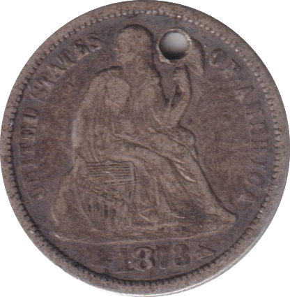 1873 DIME USA