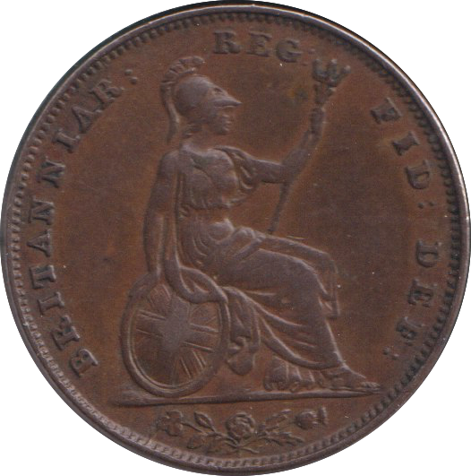 1848 FARTHING ( GVF )