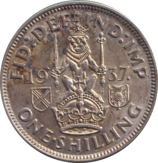 1937 SCOTTISH SHILLING ( AUNC )