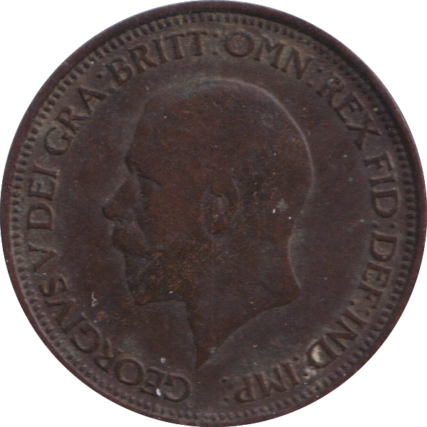 1930 HALFPENNY ( FINE )