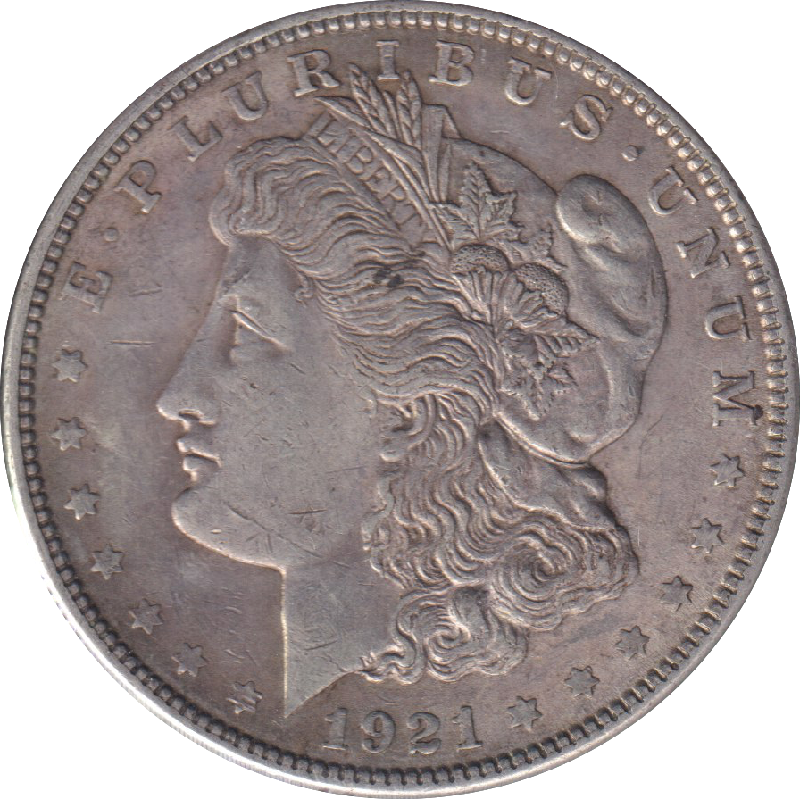 1921 SILVER DOLLAR USA