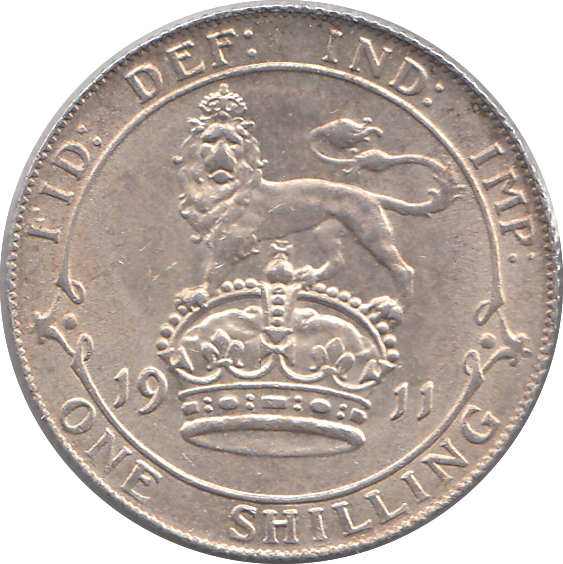 1911 SHILLING (EF)