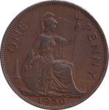 1950 PENNY ( GVF )