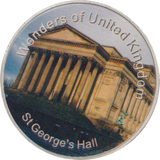 2013 WONDERS OF THE WORLD ST GEORGE HALL MEDALLION