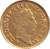 1800 GOLD THIRD GUINEA ( GVF )