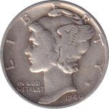 1940 DIME USA