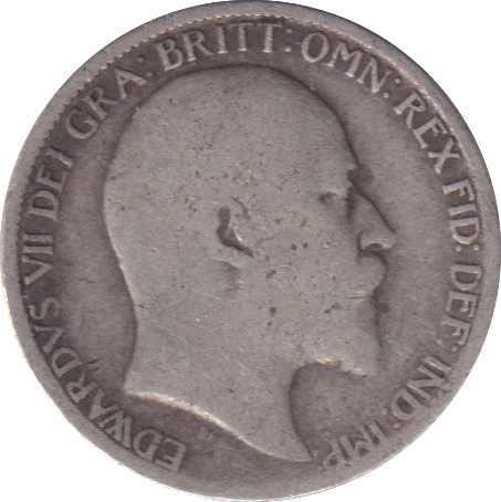 1907 SIXPENCE (FINE)