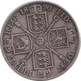 1890 DOUBLE-FLORIN ( GF )