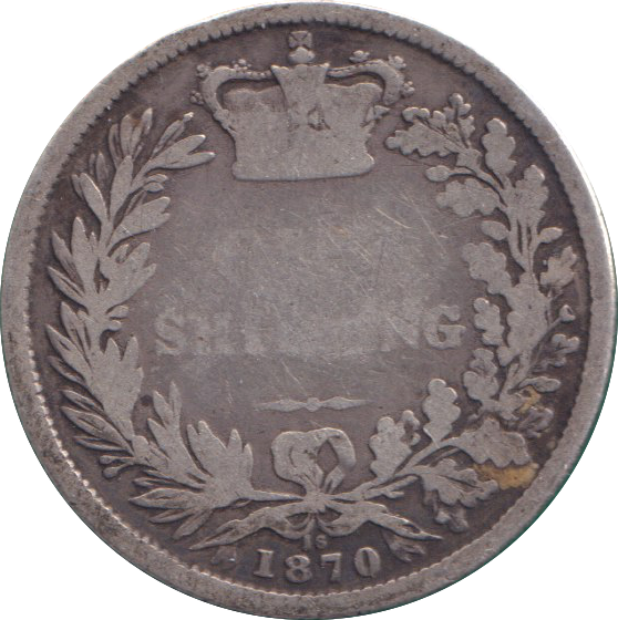 1870 SHILLING ( NF )