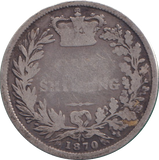 1870 SHILLING ( NF )