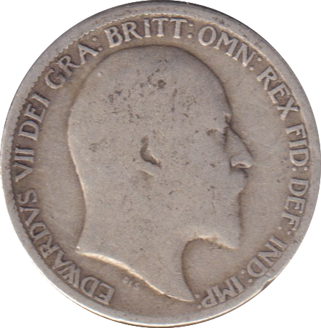1906 SIXPENCE (FINE)