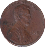 1988 ONE CENT USA