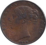 1840 FARTHING ( VF )