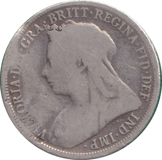 1901 SHILLING ( FINE )