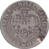 1901 SHILLING ( FINE )