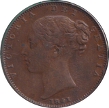 1841 FARTHING ( VF )
