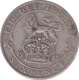 1915 SIXPENCE (FINE)