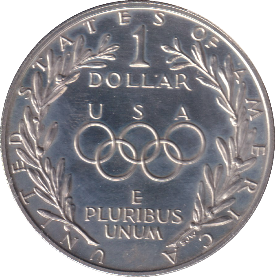 1988 ONE DOLLAR SILVER PROOF USA