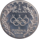 1988 ONE DOLLAR SILVER PROOF USA
