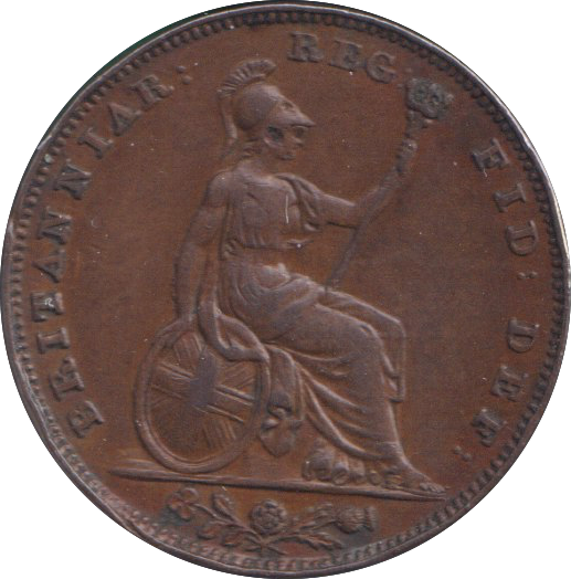 1841 FARTHING ( VF )