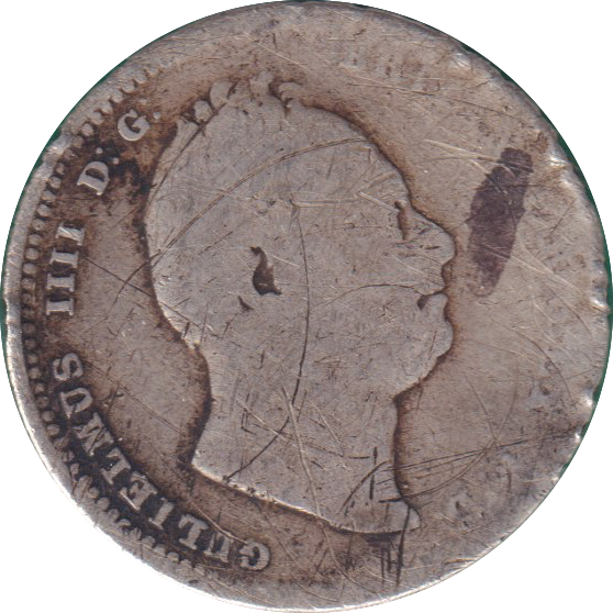 1834 SHILLING ( FINE )